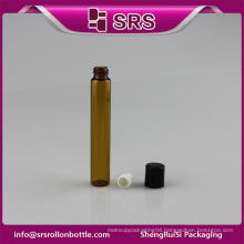 SRS glass container free samples 10ml glass roll on bottle
